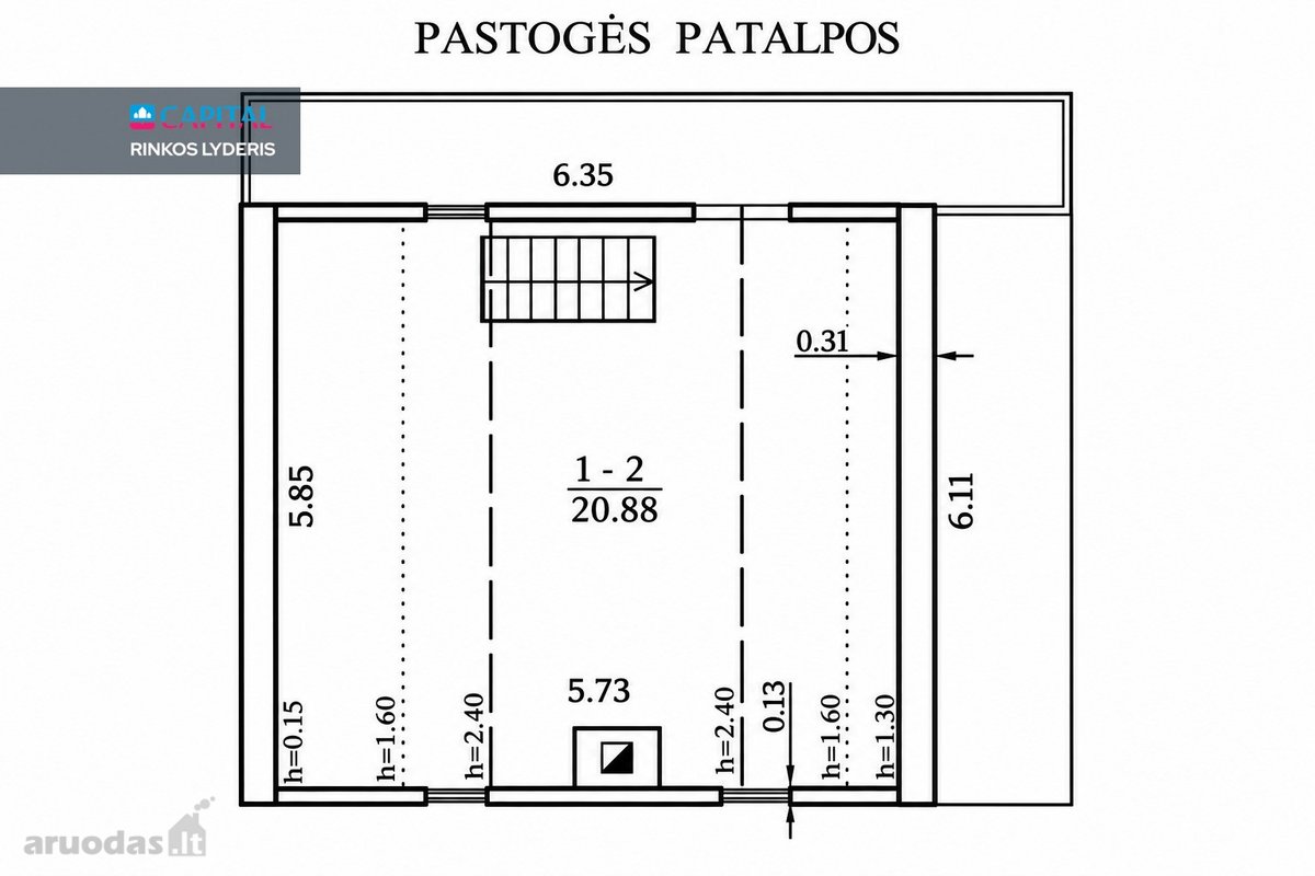 Parduodamas Jaukus Sodo Namas Poilsiui Šalia - nuotraukos Nr. 44