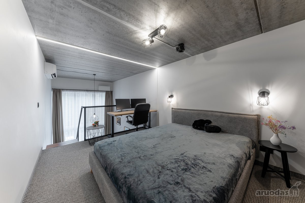 Loftas su antresole ir balkonu, Geležinio - nuotraukos Nr. 11
