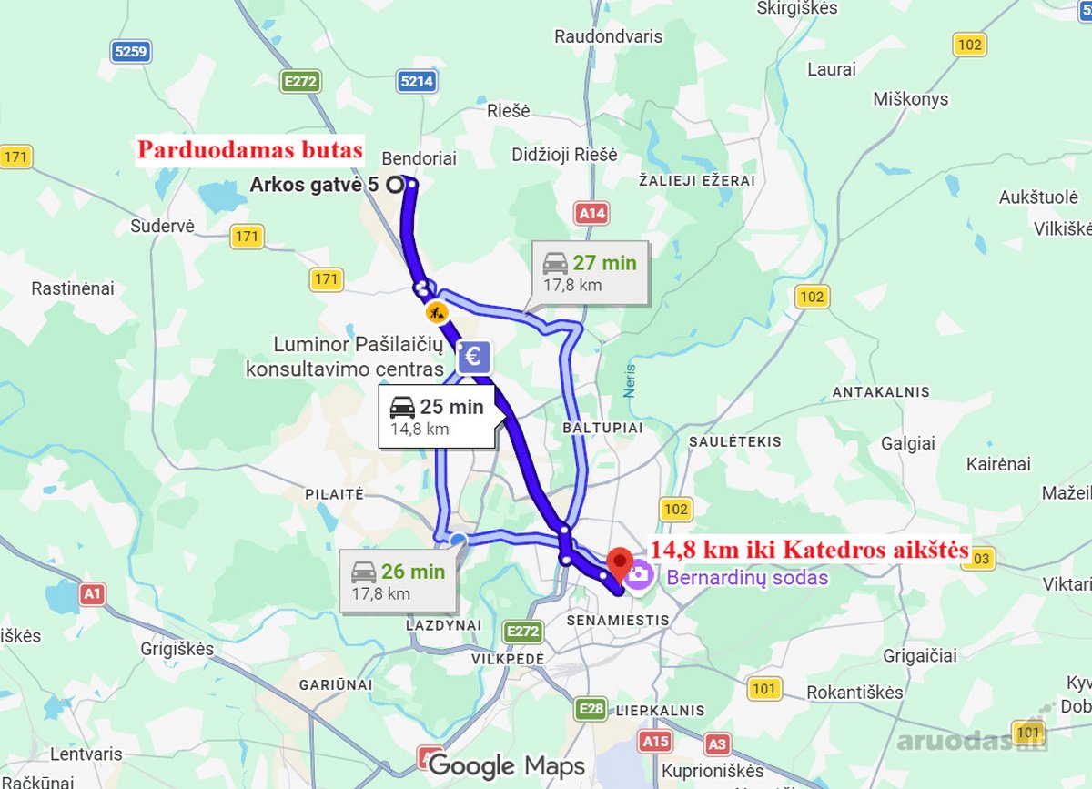 Klevinėje Parduodamas 2 Kambarių Butas - nuotraukos Nr. 30