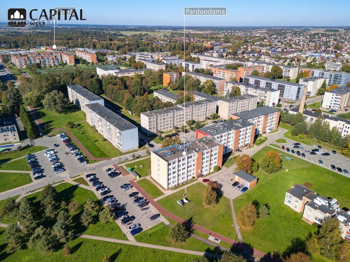 Parduodamas erdvus 4 kambarių butas Gargžduose. - nuotraukos Nr. 17
