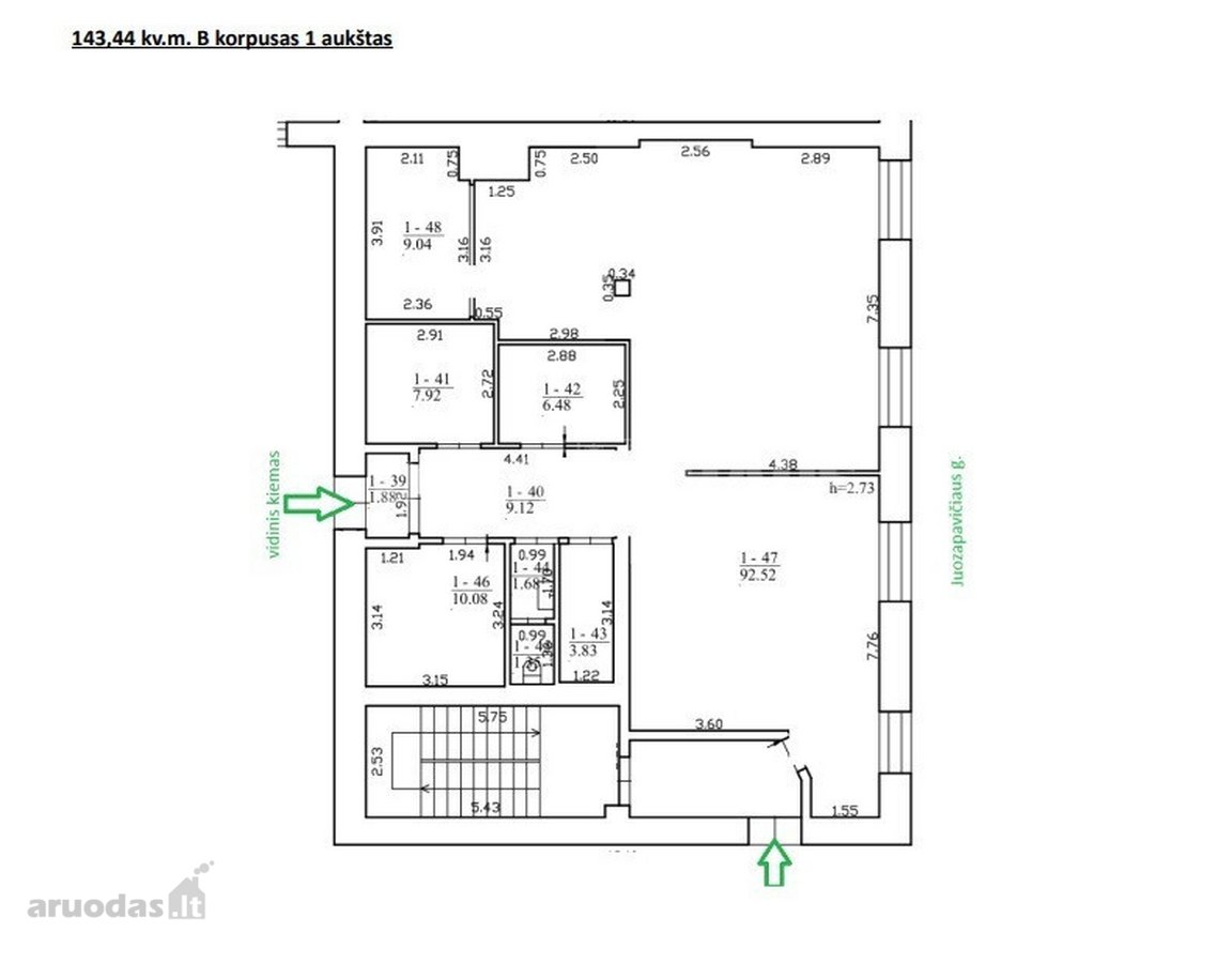 Nuomojamos komercinės patalpos Ibc verslo - nuotraukos Nr. 8