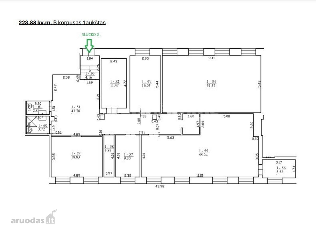 Nuomojamos komercinės patalpos Ibc verslo - nuotraukos Nr. 9