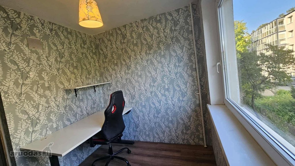 Nuomojamas šviesus 2 nepereinamų kambarių - nuotraukos Nr. 7