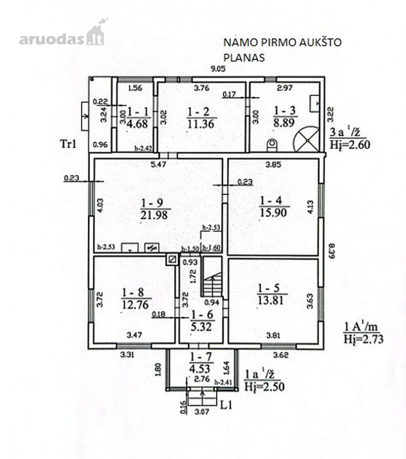 Parduodamas 128.35 Kv.m Gyvenamo Ploto Namas - nuotraukos Nr. 70