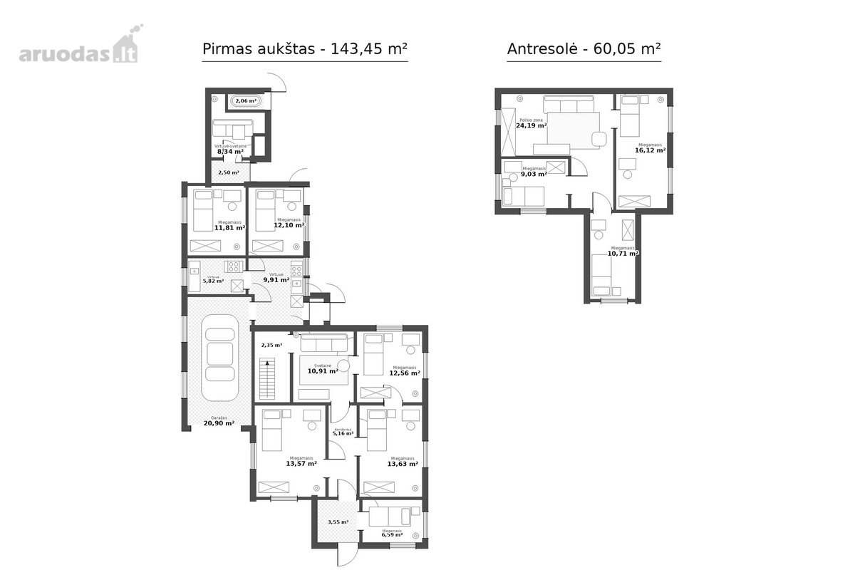 Palangoje, Kastyčio g., Šalia Jūros Ir Pušyno - nuotraukos Nr. 23