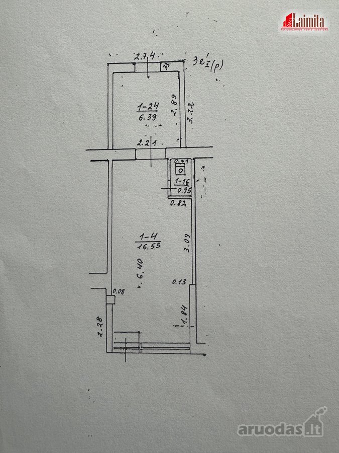 Žardininkų g. nuomojamos 24 kv.m. komercinės - nuotraukos Nr. 5