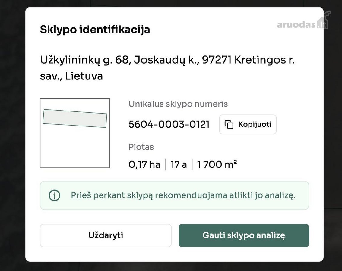 Parduodami 17 arų ir 115 arų žemės sklypai - nuotraukos Nr. 4