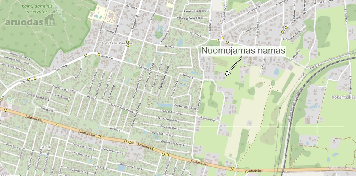 Nuomojamas 4 k. Namas Pavilnyje. Tai Puikus - nuotraukos Nr. 54