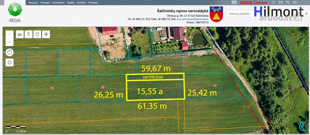 Parduodami žemės sklypai Lydos g., Šalčininkuose - nuotraukos Nr. 5