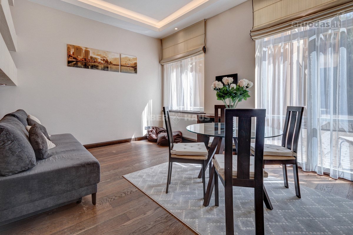 Išnuomojamas puikus 1 kambario, 30 m². butas - nuotraukos Nr. 3