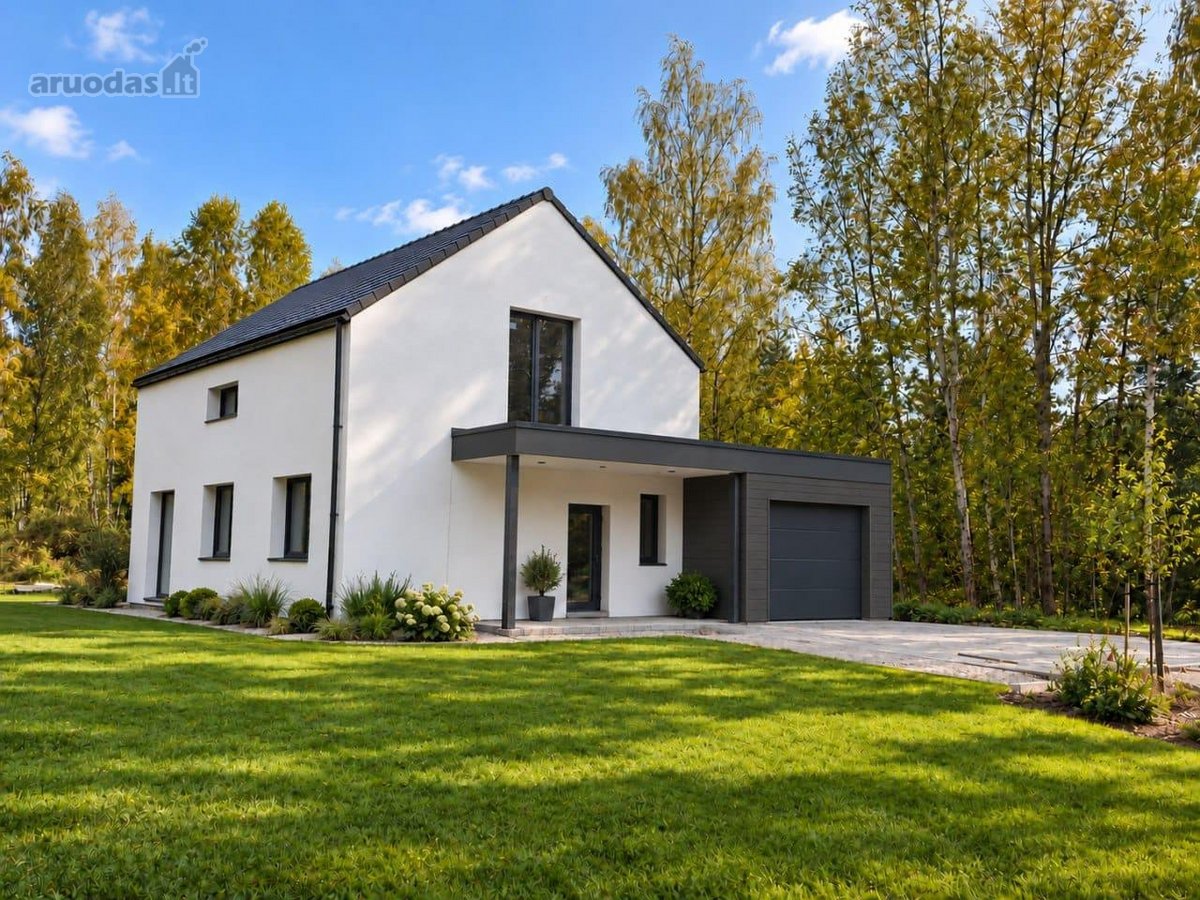 Modernus, A++ Energinės Klasės, Dviejų Aukštų - nuotraukos Nr. 3