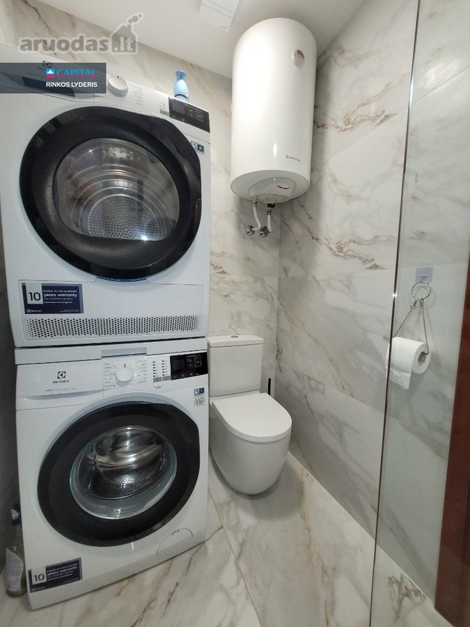 Išnuomojamas puikus suremontuotas dviejų - nuotraukos Nr. 13