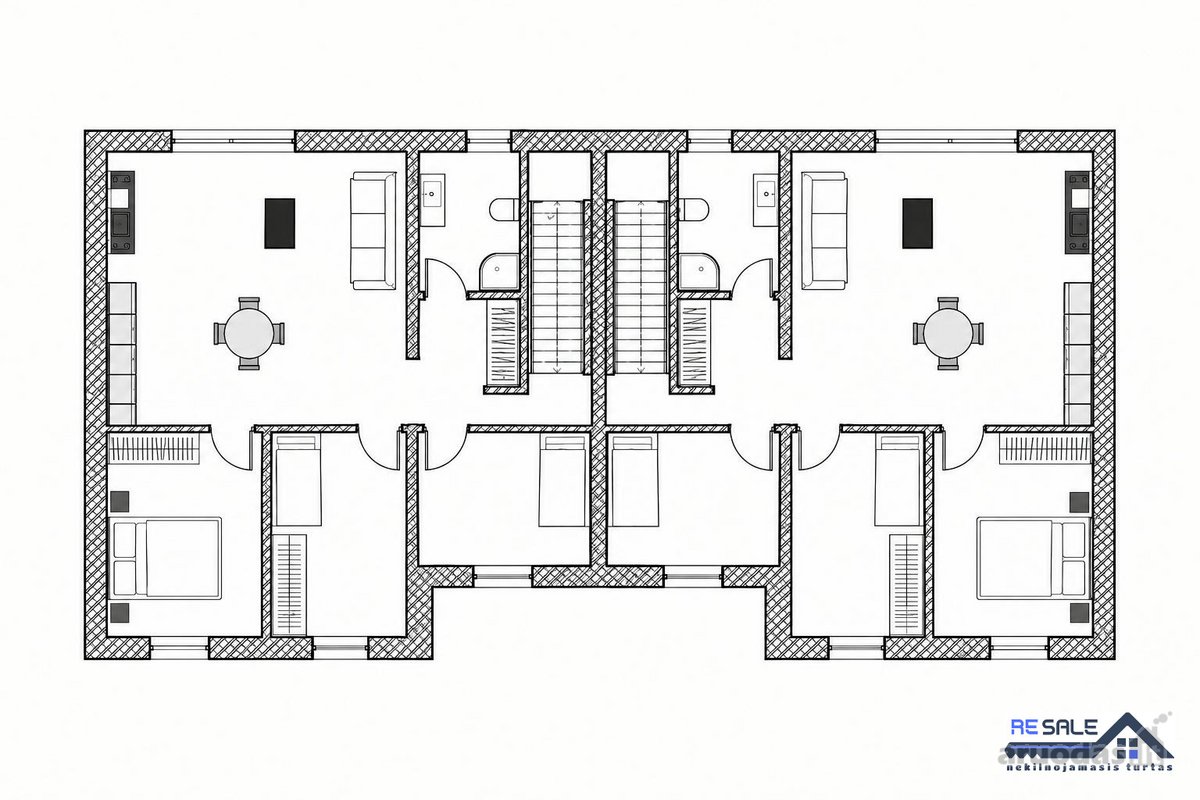 Erdvus 4 Kambarių Butai Palangoje, Pavasario - nuotraukos Nr. 3