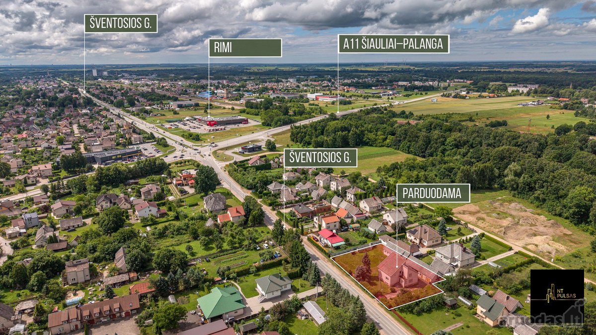 Parduodamas Erdvus 2 Aukštų Namas Kretingoje, - nuotraukos Nr. 9