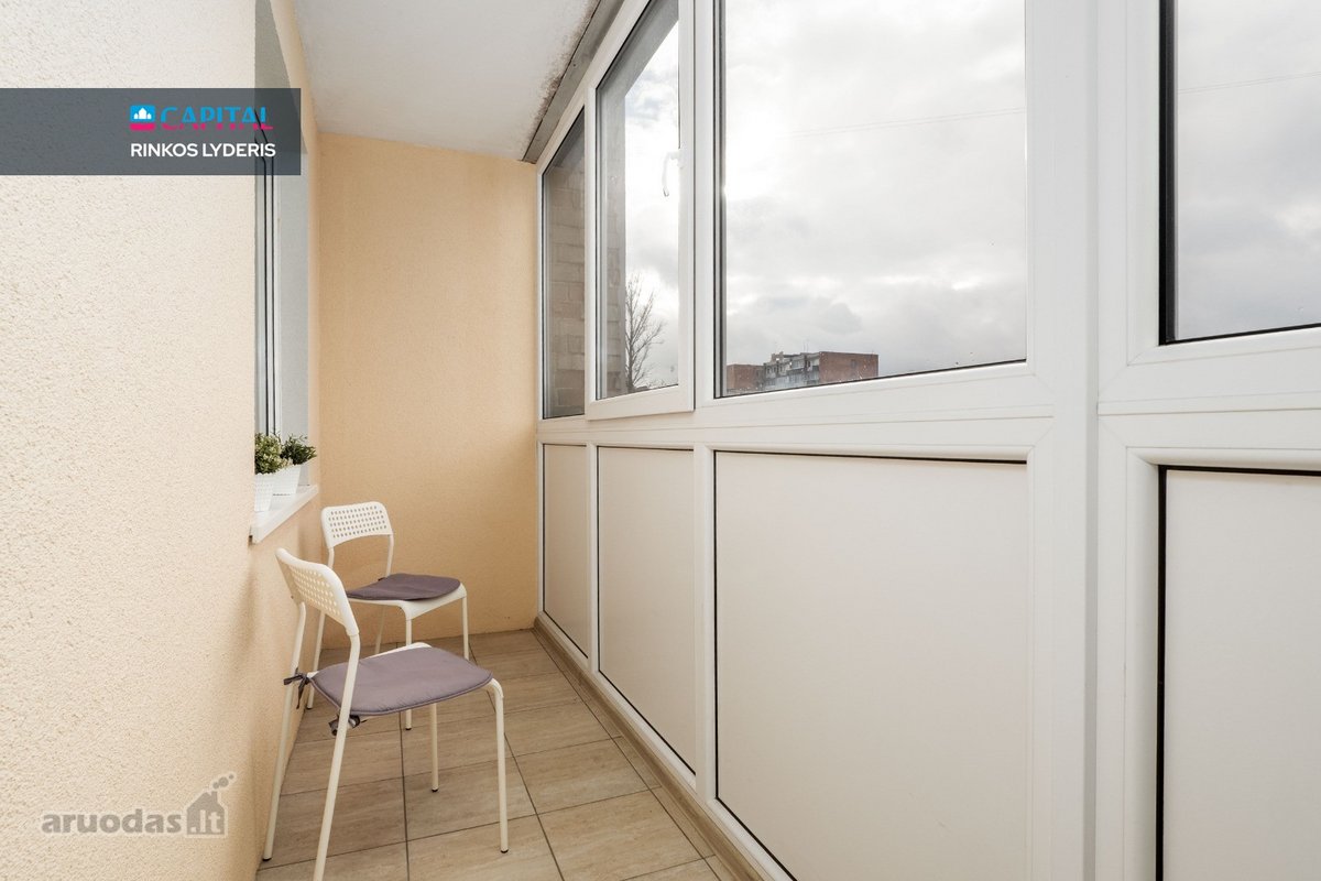 Parduodamas Erdvus Ir Šviesus 1 Kambario - nuotraukos Nr. 5