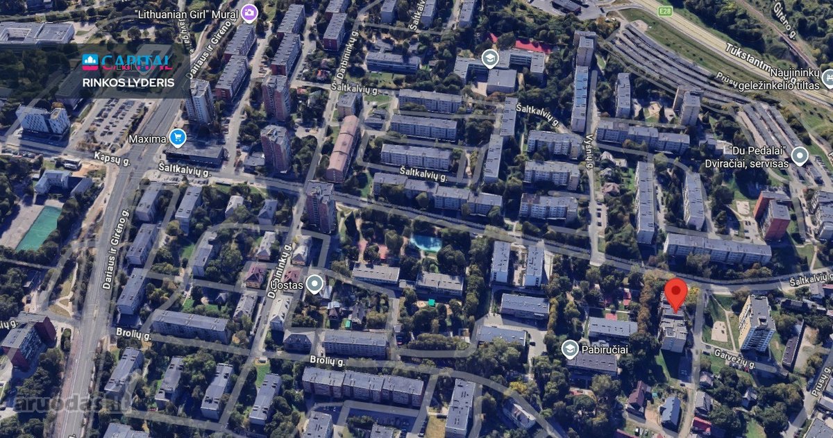 Parduodamas Erdvus Ir Šviesus 1 Kambario - nuotraukos Nr. 30