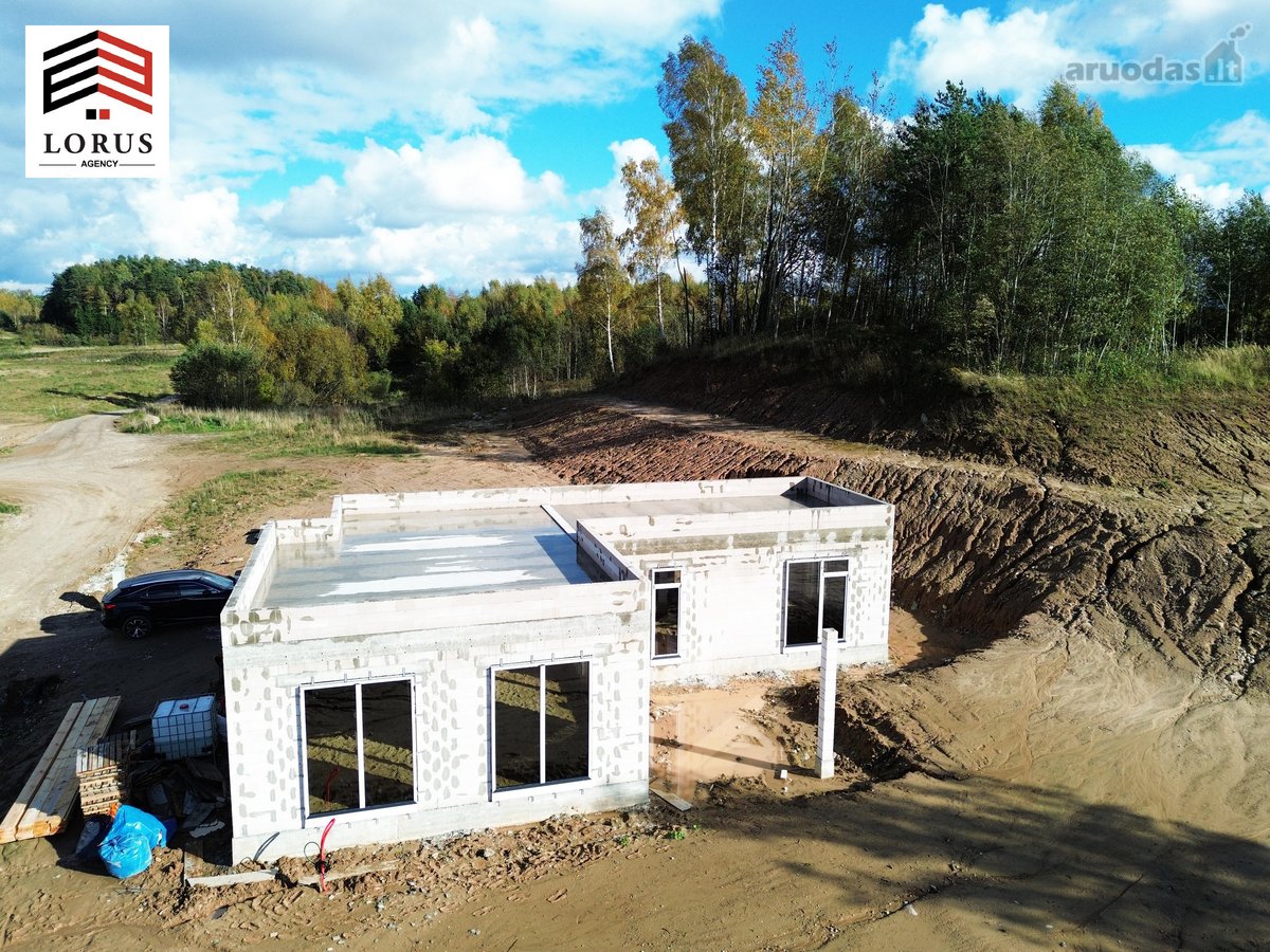 Parduodamas 120 kv.m. naujai statomas namas - nuotraukos Nr. 2