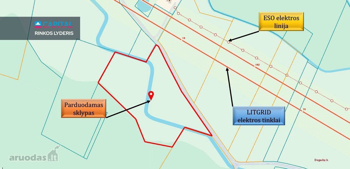 Parduodamas 165 Arų Sklypas, Unikalioje - nuotraukos Nr. 3