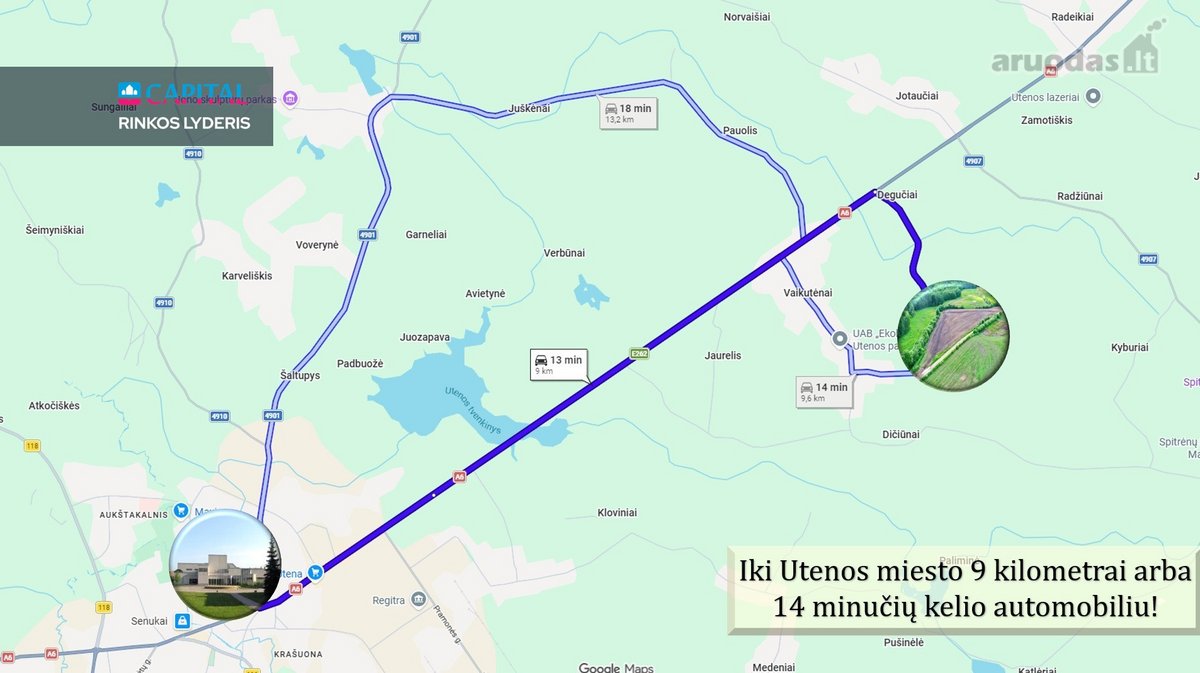 Parduodamas 165 Arų Sklypas, Unikalioje - nuotraukos Nr. 20
