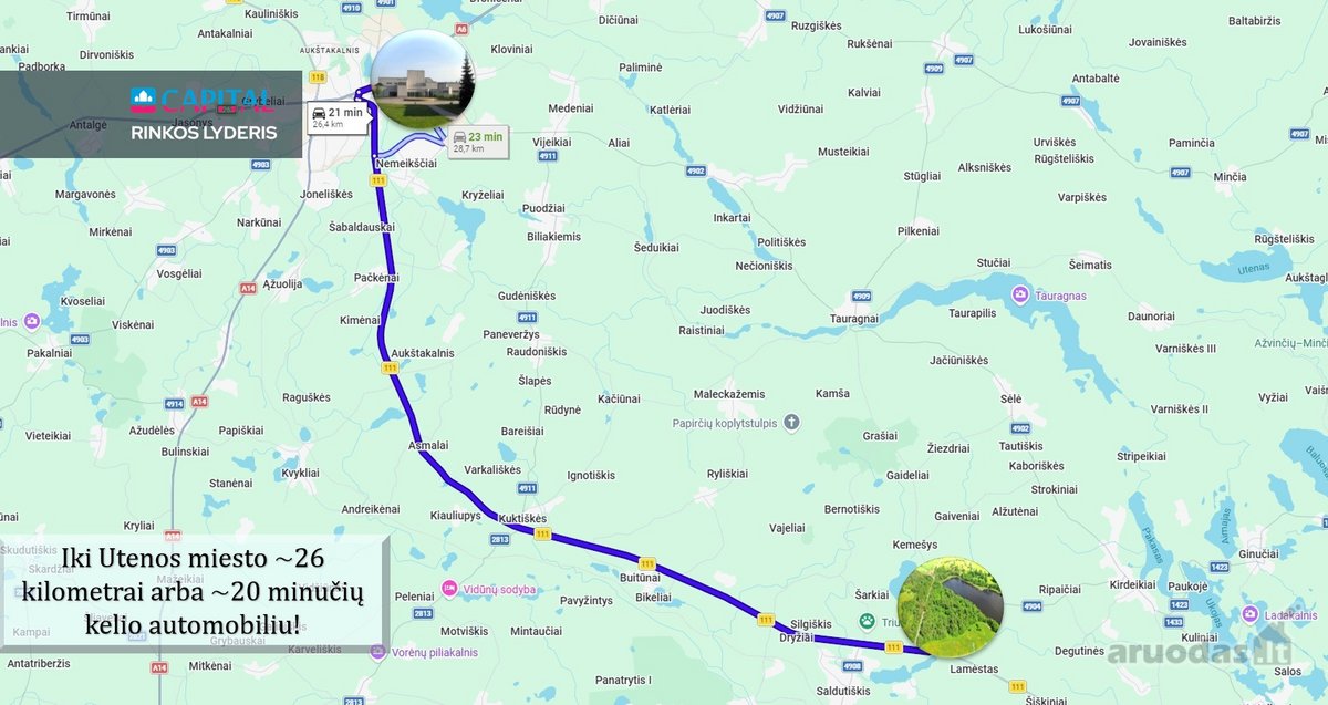 Parduodamas 341 Arų Sklypas, Puikioje Vietoje - nuotraukos Nr. 21