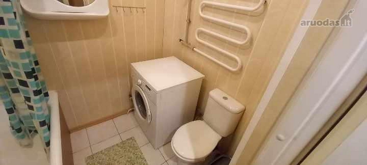 Nuomojamas šviesus ir jaukus 1 kambario butas - nuotraukos Nr. 3