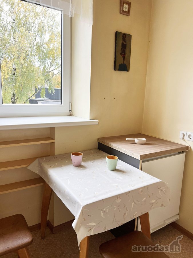 Išnuomojamas šviesus ir jaukus 1 kambario - nuotraukos Nr. 10