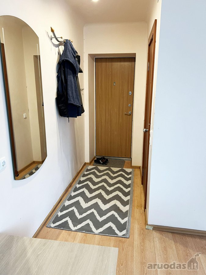 Išnuomojamas šviesus ir jaukus 1 kambario - nuotraukos Nr. 12