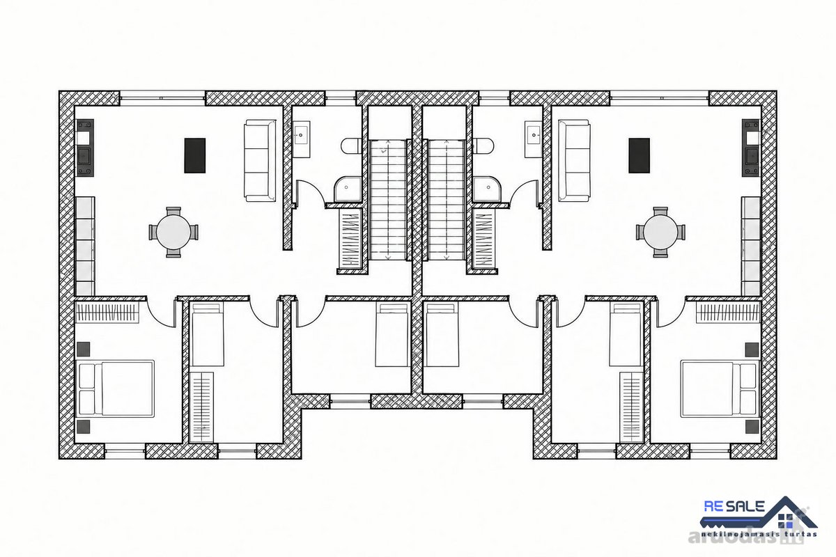 Erdvus Kotedžai Palangoje, Pavasario G. 23c – - nuotraukos Nr. 3