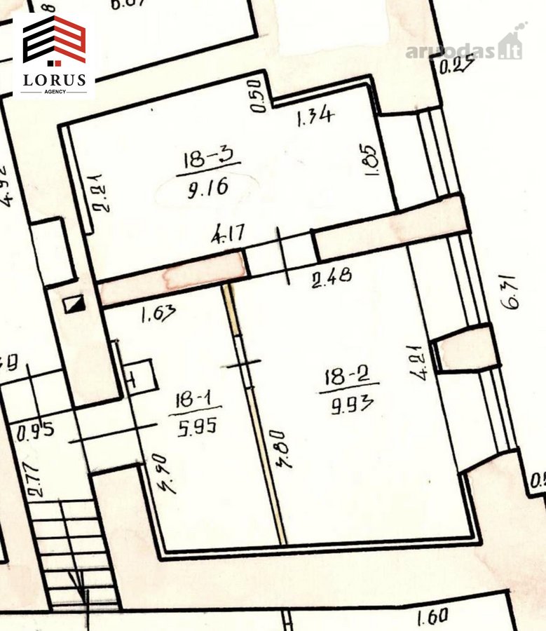 2 Kambarių Butas Vilniaus Senamiestyje – - nuotraukos Nr. 16