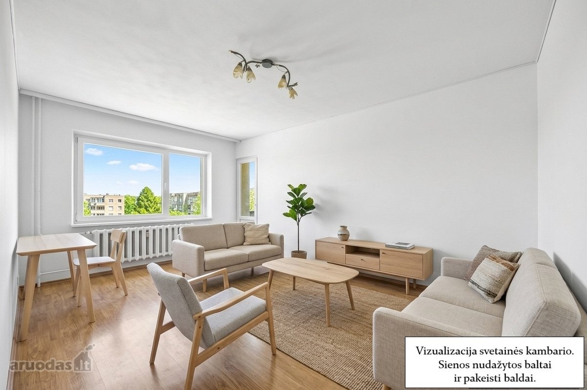 Erdvus 3 Kambarių Butas Su Dviem Balkonais, - nuotraukos Nr. 7