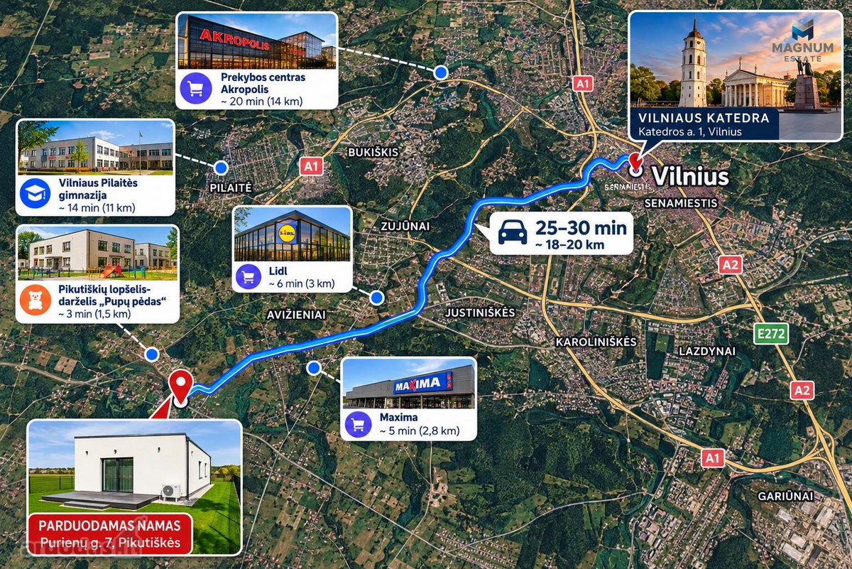 Parduodamas Vieno Aukšto A++ Klasės Dvibutis - nuotraukos Nr. 28