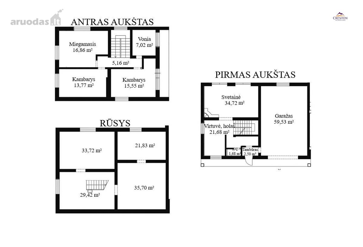Parduodamas Erdvus Ir Kokybiškai Įrengtas 4 - nuotraukos Nr. 54