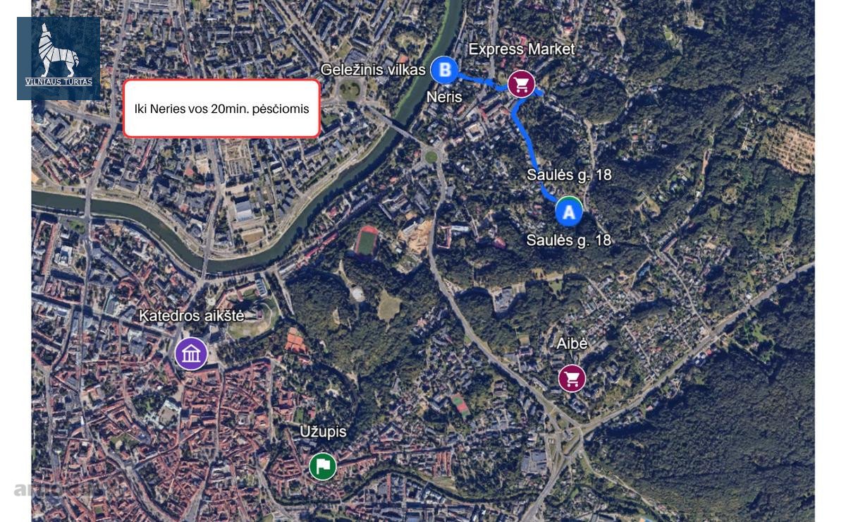 Jaukus Studijos Tipo Butas Antakalnyje Su - nuotraukos Nr. 21