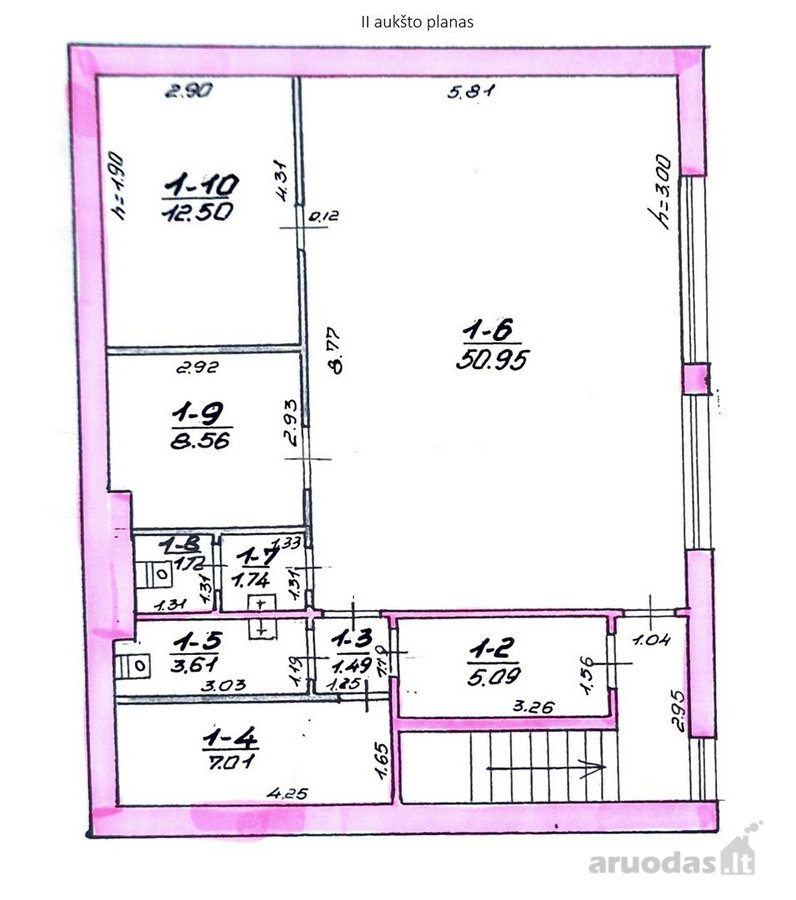 Parduodamos 189,41 m² Komercinės Patalpos - nuotraukos Nr. 15