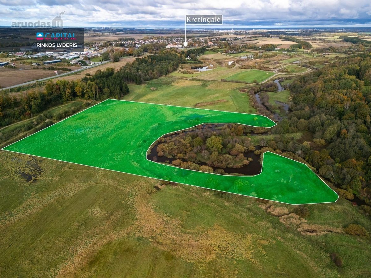 5,28 Ha Žemės Sklypas Kretingalėje Prie Danės - nuotraukos Nr. 7