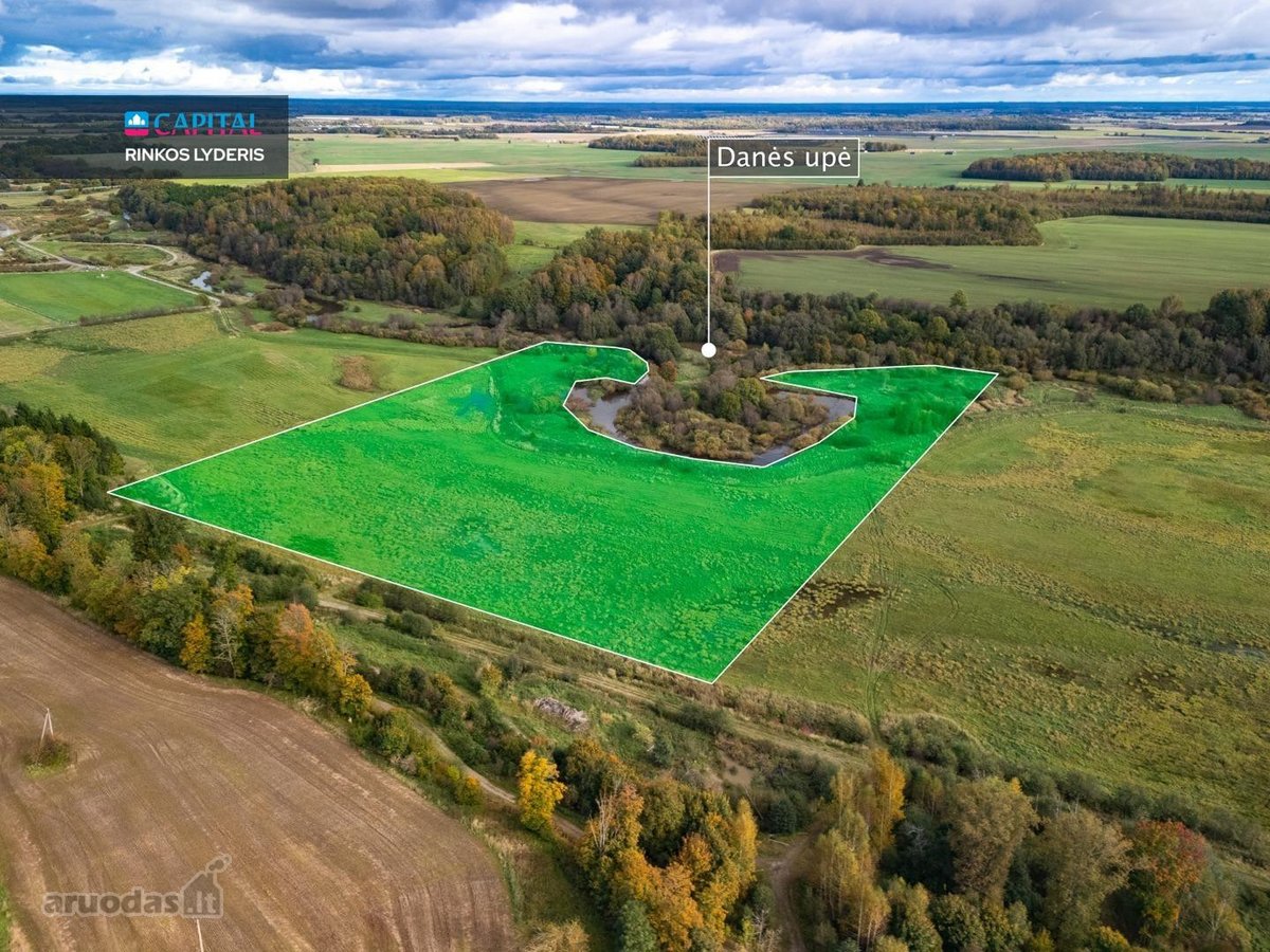 5,28 Ha Žemės Sklypas Kretingalėje Prie Danės - nuotraukos Nr. 8