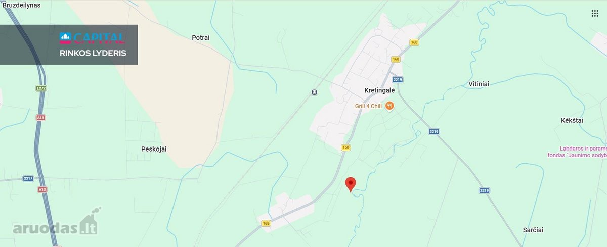 5,28 Ha Žemės Sklypas Kretingalėje Prie Danės - nuotraukos Nr. 9