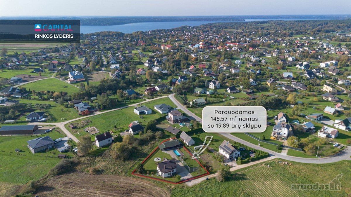 Parduodamas erdvus, dviejų aukštų namas - nuotraukos Nr. 40