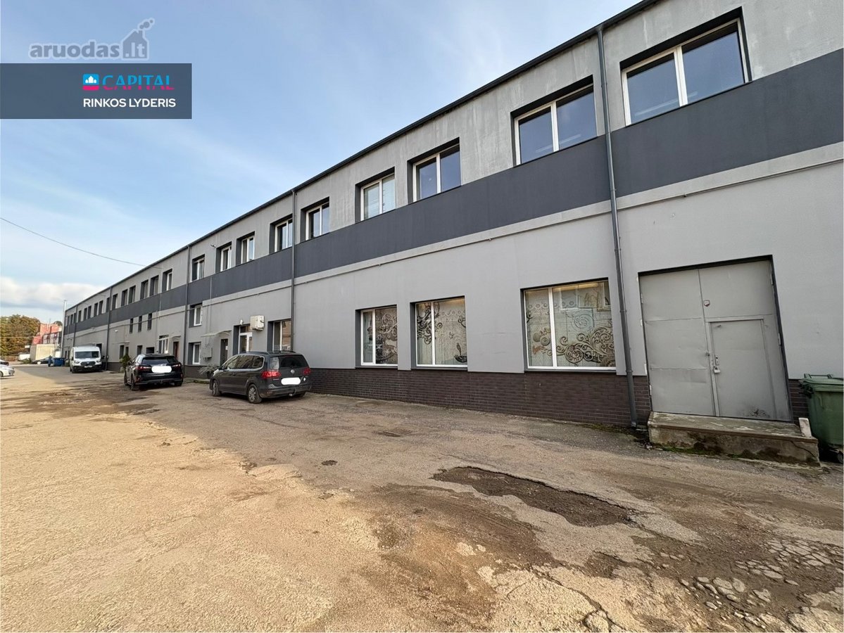 Nuomojamos 143 m² gamybos, sandėliavimo ir - nuotraukos Nr. 2