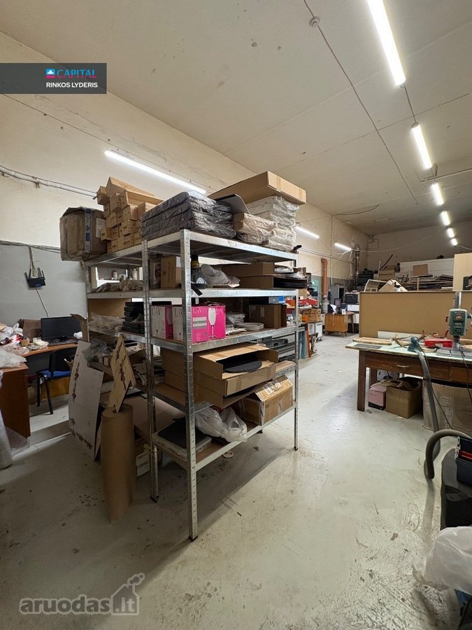 Nuomojamos 143 m² gamybos, sandėliavimo ir - nuotraukos Nr. 12
