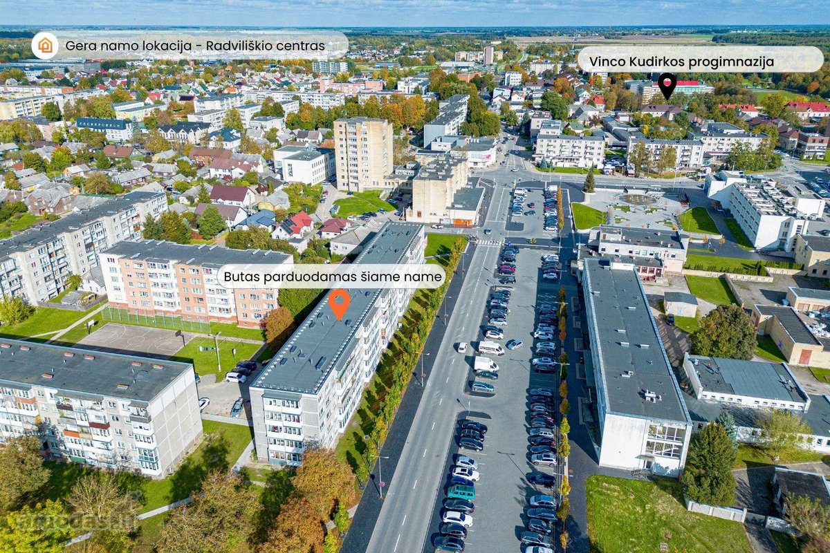 Parduodamas 1 kambario butas Radviliškio - nuotraukos Nr. 18