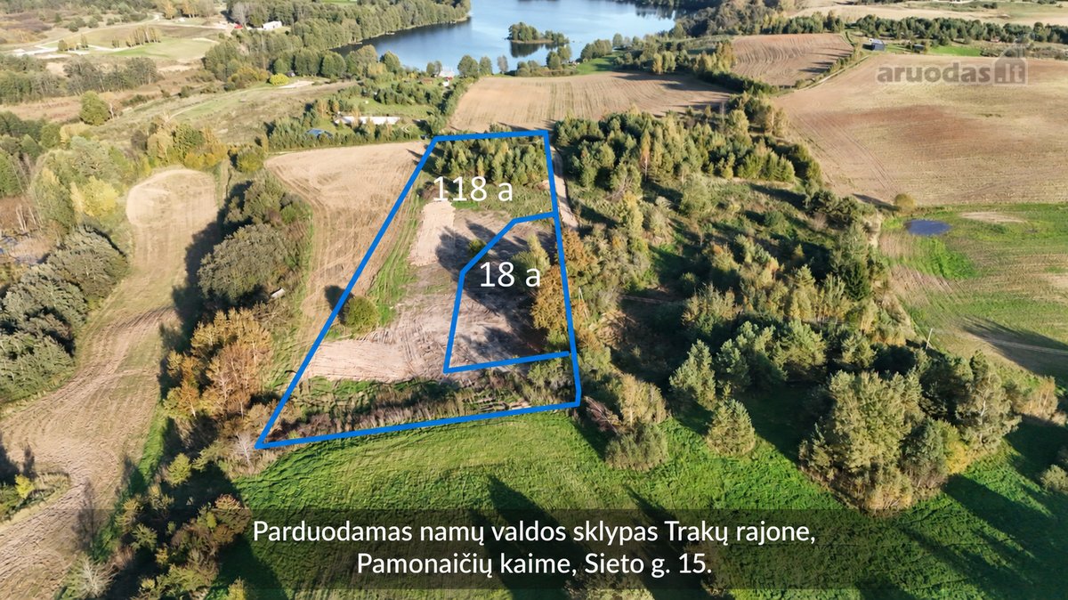 Parduodamas 136,78 a žemės sklypas Sieto g. - nuotraukos Nr. 3