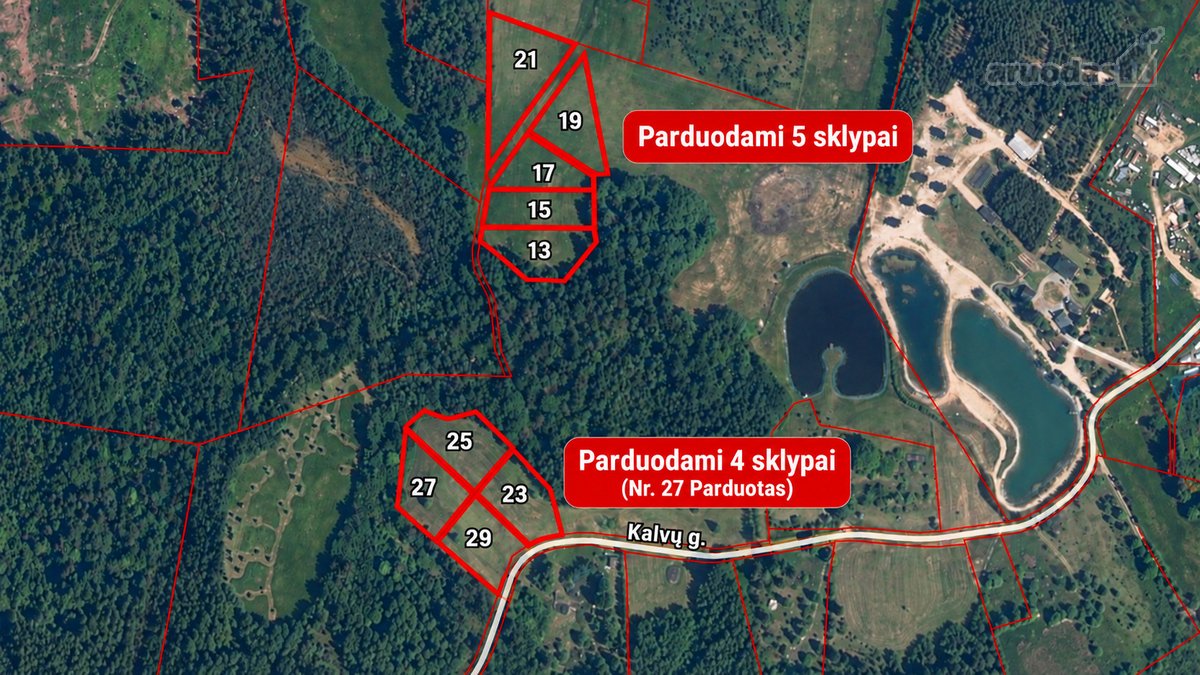 Parduodami namų valdos sklypai Trakų r., - nuotraukos Nr. 2