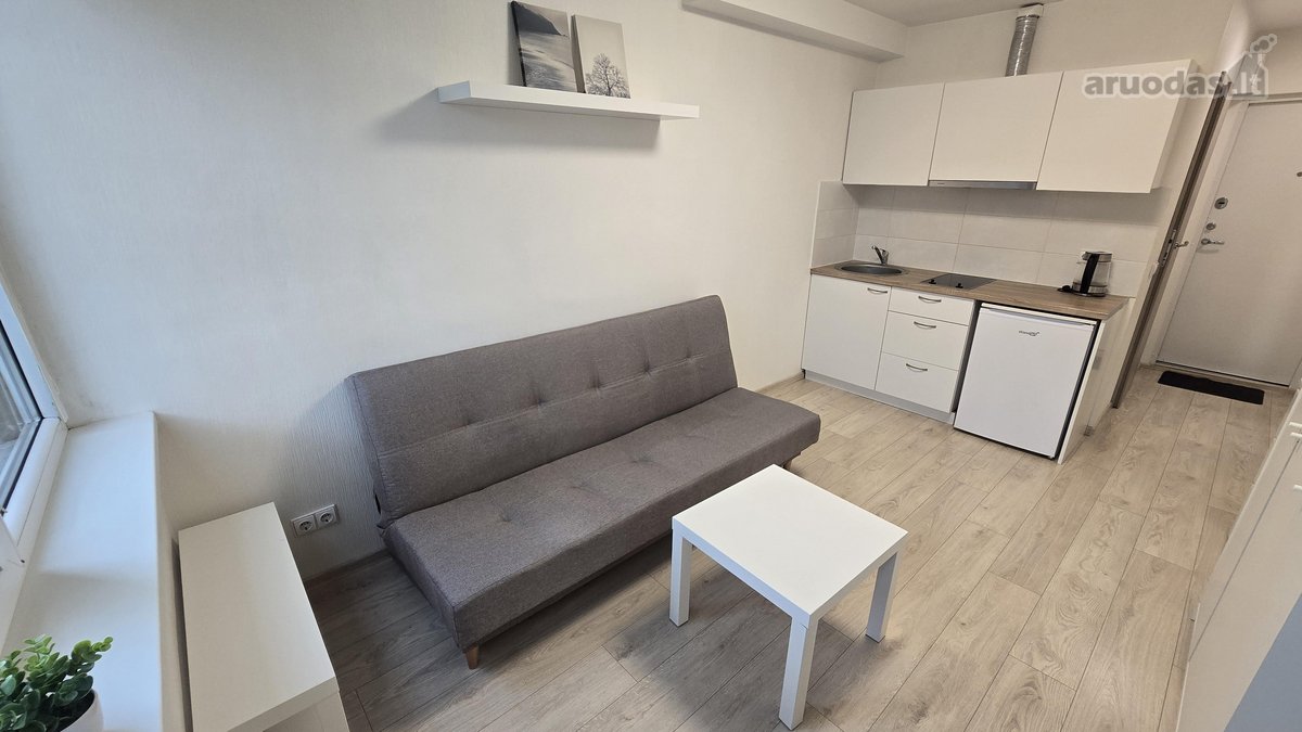Išnuomojamas tvarkingas studio tipo butas - nuotraukos Nr. 2