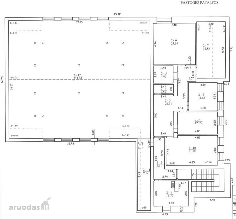 Parduodamas Erdvus Pastatas Su 39 a Sklypu - nuotraukos Nr. 17