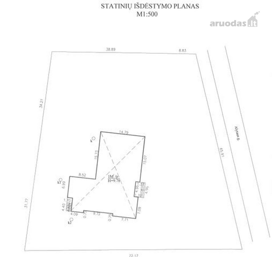Parduodamas Erdvus Pastatas Su 39 a Sklypu - nuotraukos Nr. 18