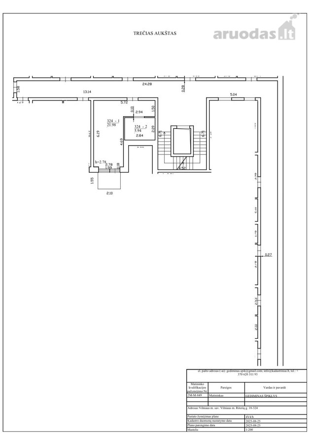 Stilingi 1 Kambario Apartamentai Su Balkonu - nuotraukos Nr. 21