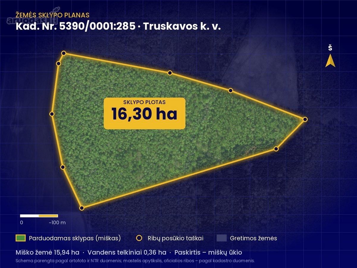  Parduodamas  brandus lapuočių miškas 16,30 - nuotraukos Nr. 6
