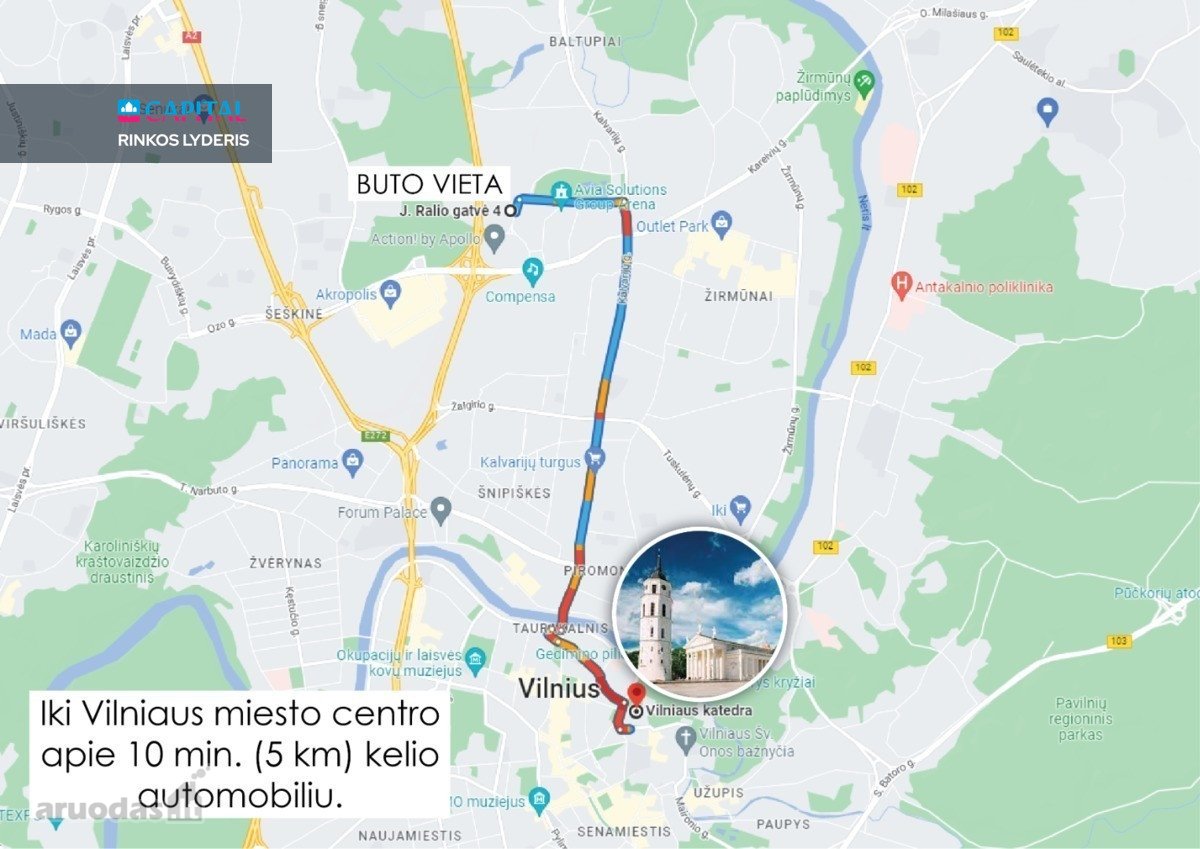 Stilingas 2k. Butas Nuomai Šalia Ozo Parko! - nuotraukos Nr. 19