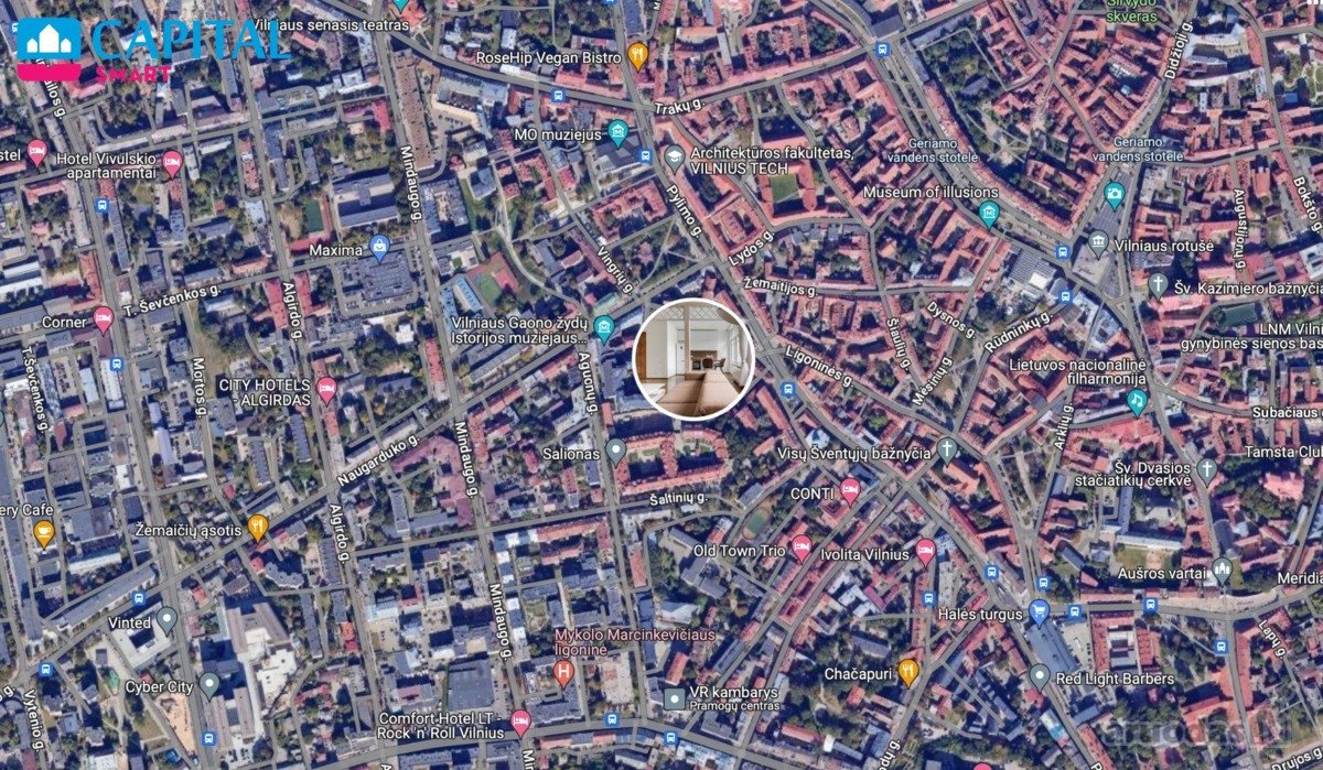 Nuomojamas Šviesus 2 Kambarių Butas Pačioje - nuotraukos Nr. 24